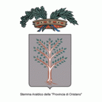 Stemma arladico della Provincia di Oristano Logo Vector