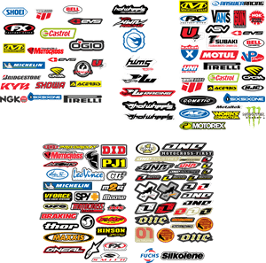 sticker all in one 1 Logo Vector