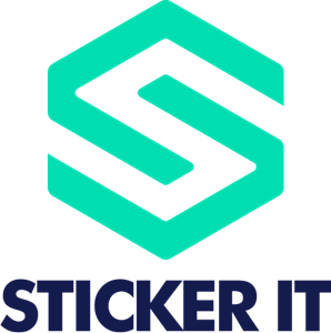 Sticker it Logo PNG Vector
