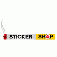 Sticker Shop Logo PNG Vector