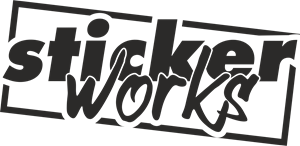 Sticker Works Logo Vector