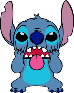 Disney Stitch Vector Art Design, vector tracing, illustration.