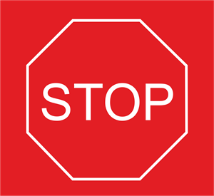STOP SIGN Logo PNG Vector