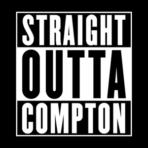 Straight Outta Compton Logo PNG Vector