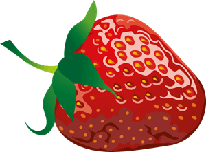 Strawberry Logo PNG Vector