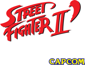 Street Fighter II Logo Vector