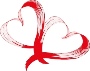 striped valentine Logo PNG Vector