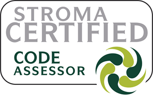 STROMA certified Code Assessor Logo Vector