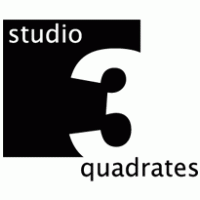 Studio 3 Quadrates Logo PNG Vector