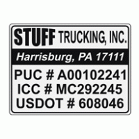 Stuff Trucking, Inc. Logo Vector