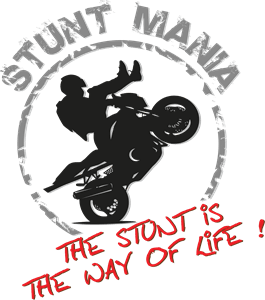 Stunt Mania Logo Vector