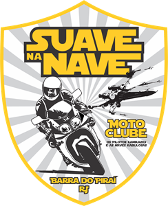 Suave Na Nave Moto Clube Logo Vector