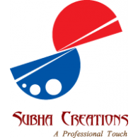 Subha Creations Logo Vector