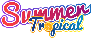 Summer tropical Logo PNG Vector