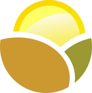 Sun Green Logo PNG Vector