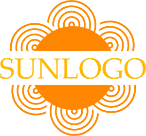 Sun Logo PNG Vector
