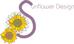 Sunflower Design Logo PNG Vector
