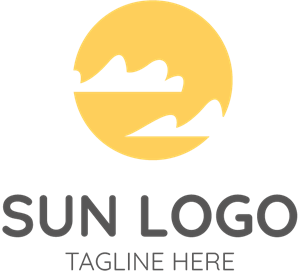 Sunny Cloud Logo PNG Vector