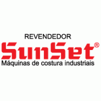 SUNSET MAQUINAS DE COSTURA Logo PNG Vector