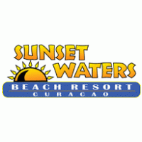SUNSET WATERS BEACH RESORT CURACAO Logo PNG Vector