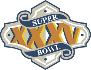 Super Bowl 2001 Logo PNG Vector