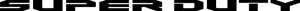 Super Duty Logo PNG Vector