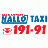 Super Hallo Taxi Logo PNG Vector