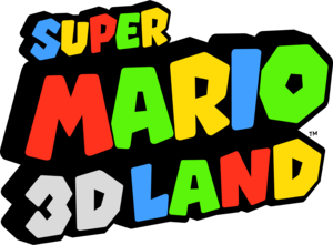 Super Mario 3D Land Logo PNG Vector