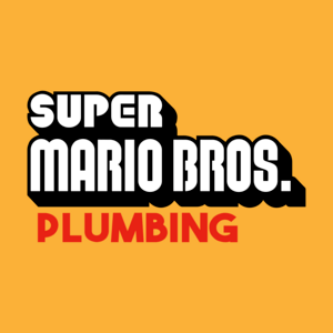 super mario bros plumbing Logo PNG Vector