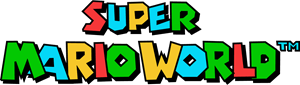 Super Mario World Logo Vector