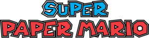 Super Paper Mario Logo PNG Vector