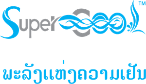 Supercool Air Conditioning Logo Vector