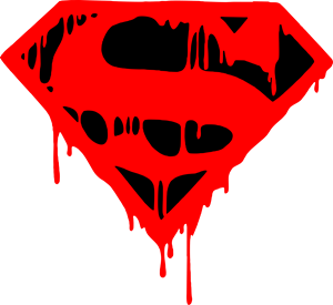 Superman Blooded Logo PNG Vector