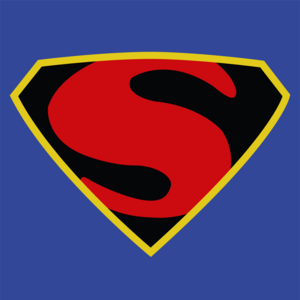 Superman Vintage Logo PNG Vector