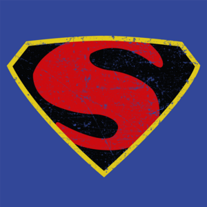 Superman Vintage Logo PNG Vector