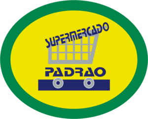 Supermercado Padrão Logo Vector