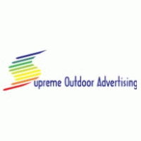 Supreme Outdoor Advertising Logo Vector