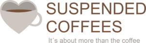 Suspended Coffee Logo PNG Vector