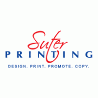Suter Printing Logo PNG Vector