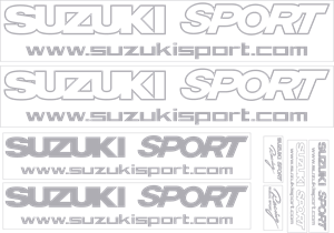 SUZUKI SPORT KIT DECALS Logo Vector