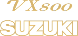 Suzuki VX 800 Logo PNG Vector