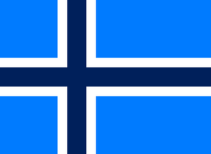 Svalbard flag Logo PNG Vector