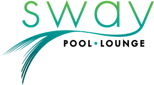 Sway Pool Lounge Logo Vector