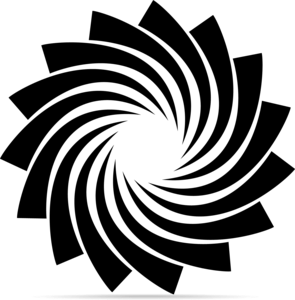 SWIRLING DESIGN ELEMENT Logo PNG Vector