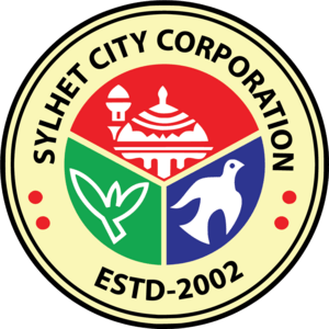 Sylhet City Corporation English Type Logo PNG Vector