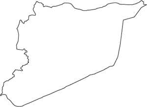 SYRIA MAP Logo Vector