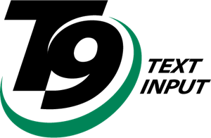 T9 Text Input Logo PNG Vector
