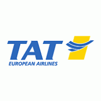 TAT European Airlines Logo Vector