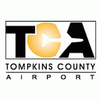 TCA Tompkins County Airport Logo Vector