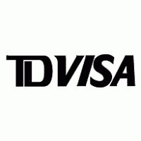 TD VISA Logo PNG Vector